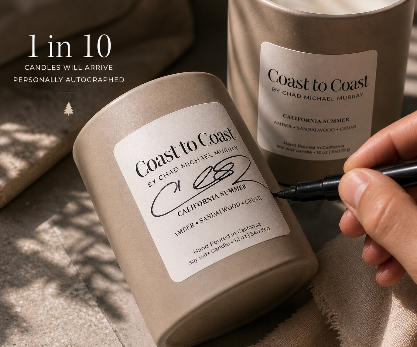 Coast to Coast — California Summer (12 oz) Candle